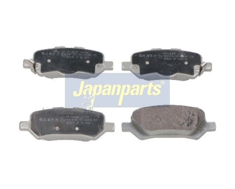 Juego de pastillas de freno, freno de disco PP-2003AF Japanparts