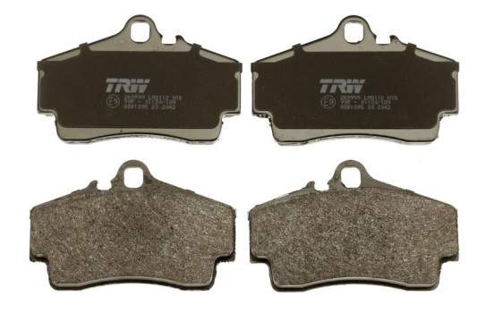 Juego de pastillas de freno GDB1395 TRW, Imagen 3