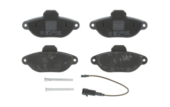 Juego de pastillas de freno GDB1745 TRW