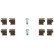 Juego de pastillas de freno GDB1761 TRW, Miniatura 8
