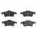 Juego de pastillas de freno GDB2086 TRW