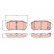 Juego de pastillas de freno GDB3421 TRW, Miniatura 2