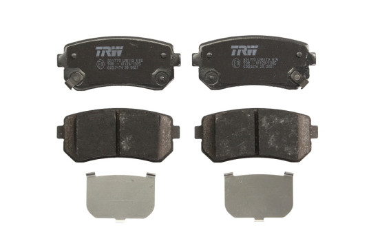 Juego de pastillas de freno GDB3474 TRW