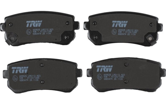 Juego de pastillas de freno GDB3474 TRW, Imagen 5