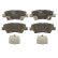 Juego de pastillas de freno GDB3494 TRW, Miniatura 3