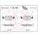 Juego de pastillas de freno P 06 008 Brembo, Miniatura 2