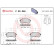 Juego de pastillas de freno P 30 046 Brembo, Miniatura 2
