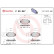 Juego de pastillas de freno P 30 047 Brembo, Miniatura 2
