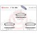 Juego de pastillas de freno P 54 055 Brembo, Miniatura 2