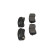 Pastillas de freno Kavo Parts KBP-3059, Miniatura 4