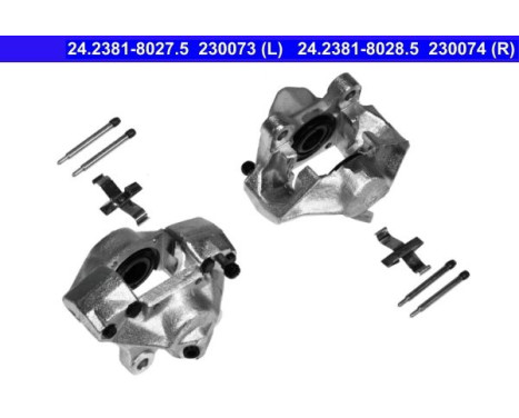 pinza de freno 24.2381-8027.5 ATE