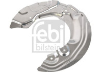 Placa de cubierta, disco de freno