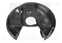 Placa de cubierta, disco de freno