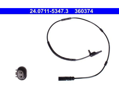 Sensor ABS 24.0711-5347.3 ATE