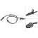 Sensor de velocidad de la rueda 31726 ABS