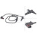 Sensor de velocidad de la rueda 31831 ABS