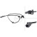 Sensor de velocidad de la rueda 32281 ABS