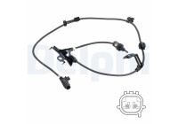 Sensor de velocidad de la rueda SS20785 Delphi
