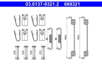 Accesorios, zapata de freno