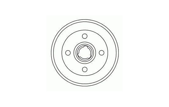 Tambor de freno 2325-S ABS