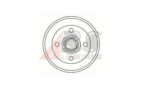 Tambor de freno 2325-S ABS, Imagen 2