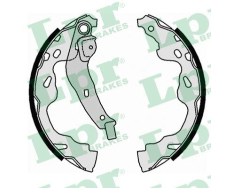 Juego de zapatas de freno 08660 Lpr