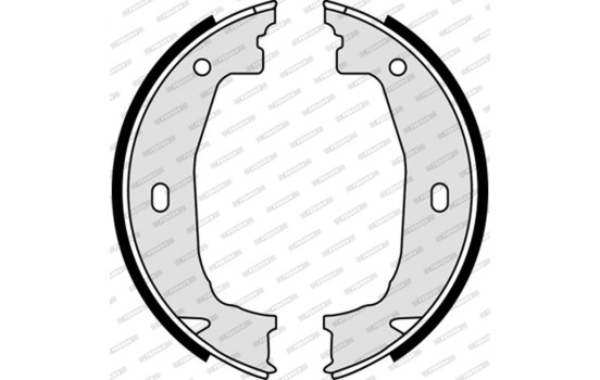 Juego de zapatas de freno FSB592 Ferodo, Imagen 2