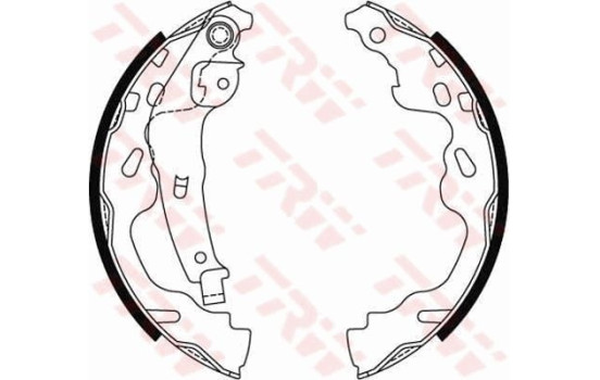 Juego de zapatas de freno GS8480 TRW