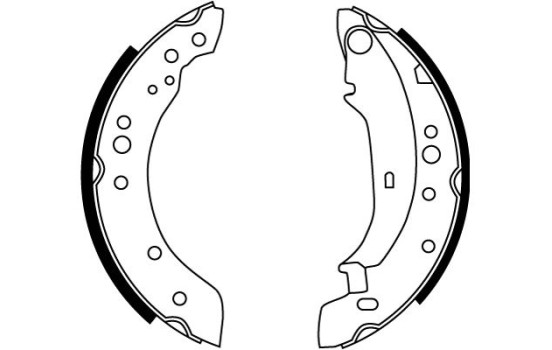 Juego de zapatas de freno GS8771 TRW, Imagen 2