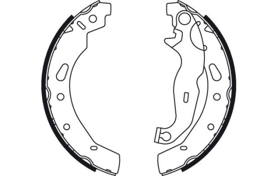 Juego de zapatas de freno GS8787 TRW, Imagen 2