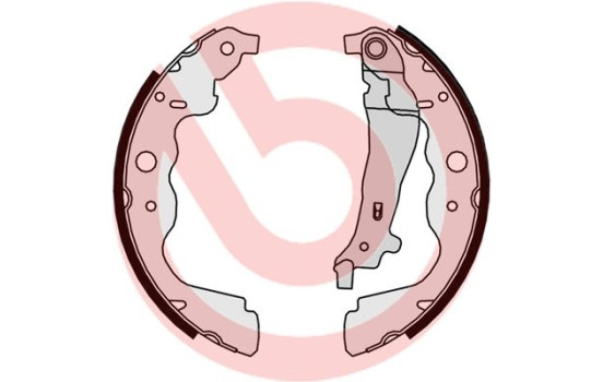 Juego de zapatas de freno S 68 546 Brembo
