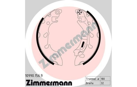 Juego de zapatas de freno, Imagen 2