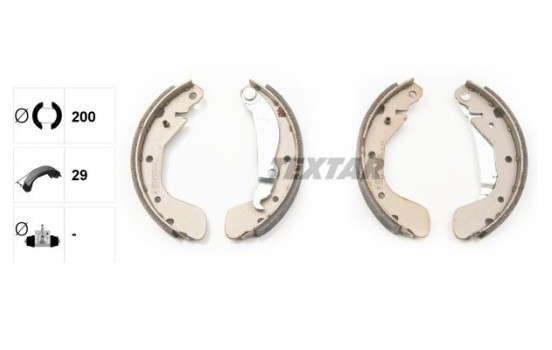 Juego de zapatas de freno