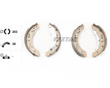 Juego de zapatas de freno