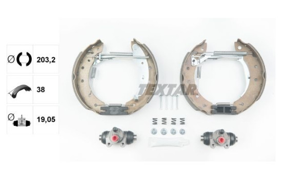 Juego de zapatas de freno