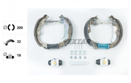 Juego de zapatas de freno