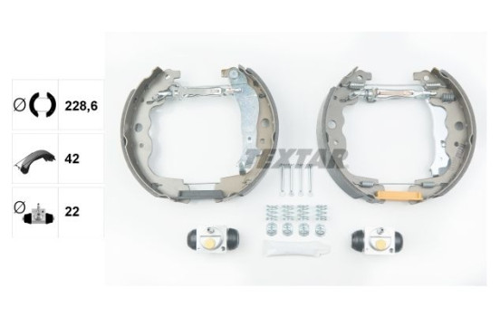 Juego de zapatas de freno