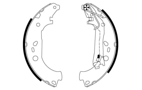 Juego de zapatas de freno, Imagen 2