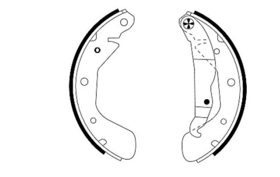 Juego de zapatas de freno, Imagen 2