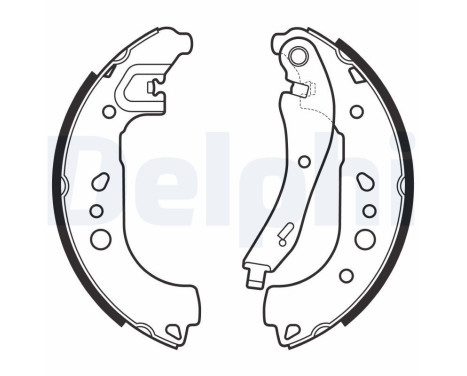 Juego de zapatas de freno