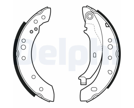 Juego de zapatas de freno