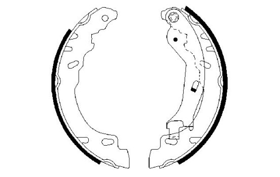 Juego de zapatas de freno, Imagen 2