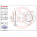 Disco de freno 08.7627.1X Brembo, Miniatura 3