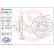Disco de freno 08.8682.1X Brembo, Miniatura 3