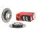Disco de freno 08.9136.1X Brembo, Miniatura 2