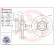 Disco de freno 08.9459.20 Brembo, Miniatura 2