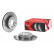 Disco de freno 08.9488.1X Brembo, Miniatura 2
