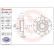 Disco de freno 08.9502.75 Brembo, Miniatura 2