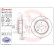 Disco de freno 08.A715.21 Brembo, Miniatura 3