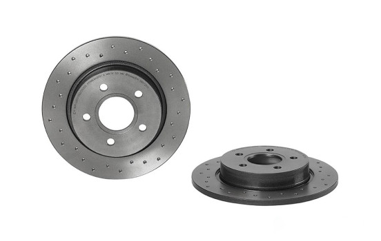 Disco de freno 08.A725.1X Brembo
